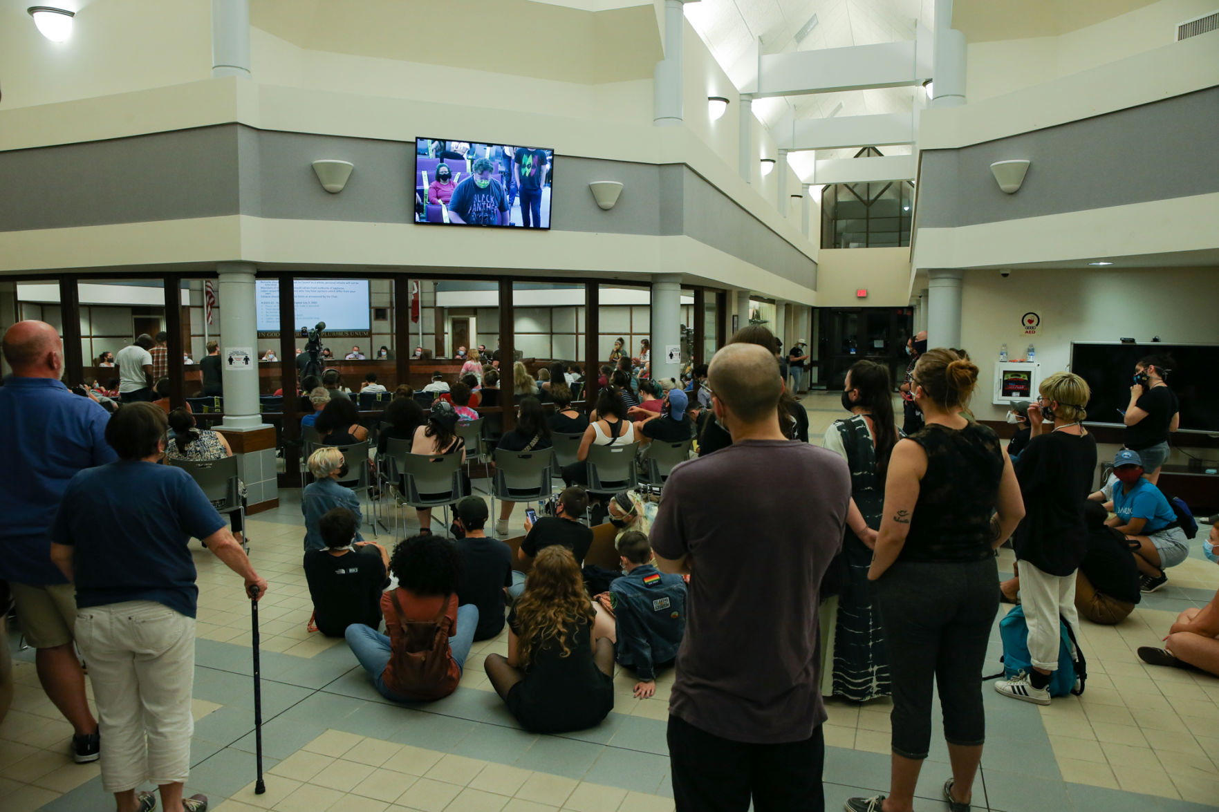 Main halls